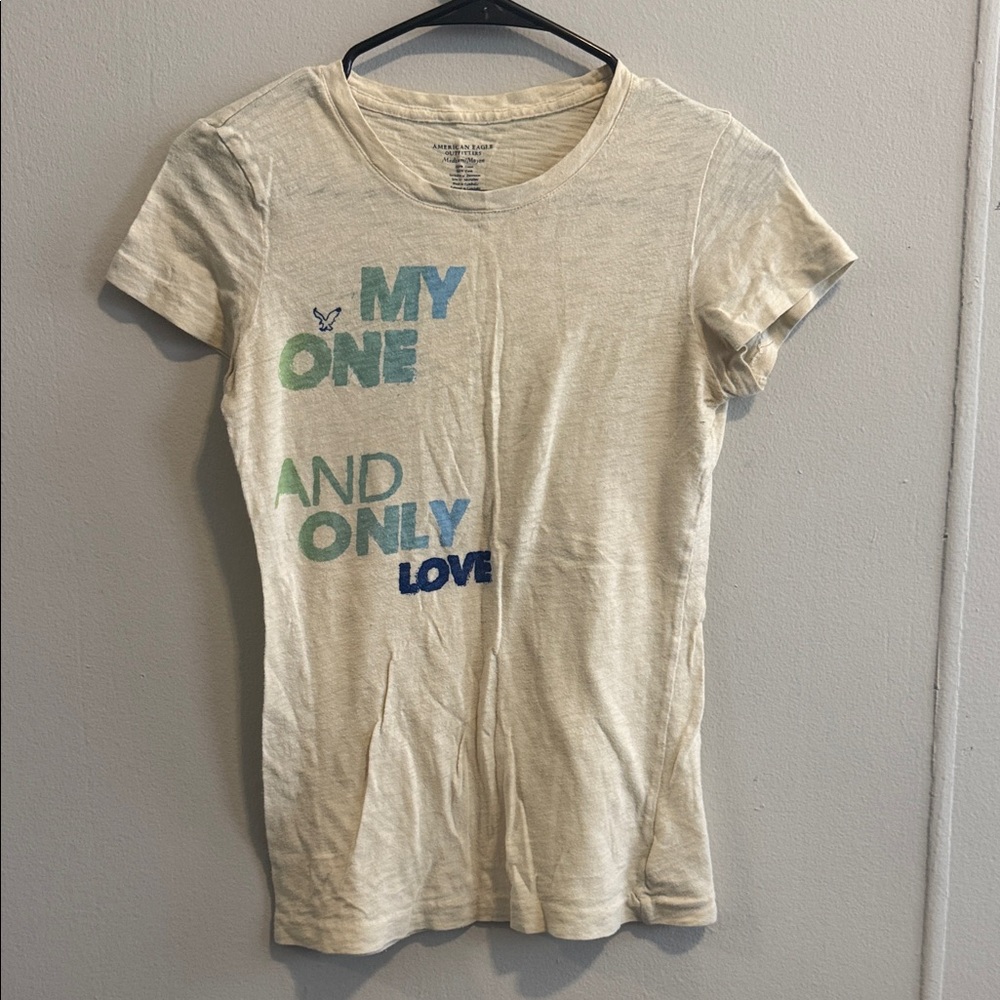 Cream Graphic Women’s T-Shirt